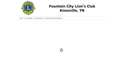Desktop Screenshot of fountaincitylions.org